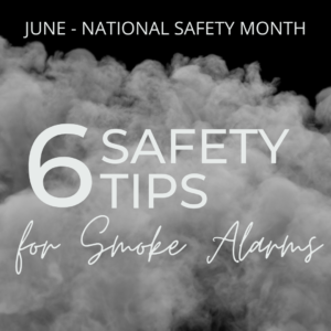 safety tips for smoke alarms
