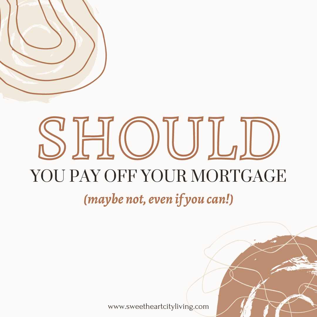 should i pay off my mortgage