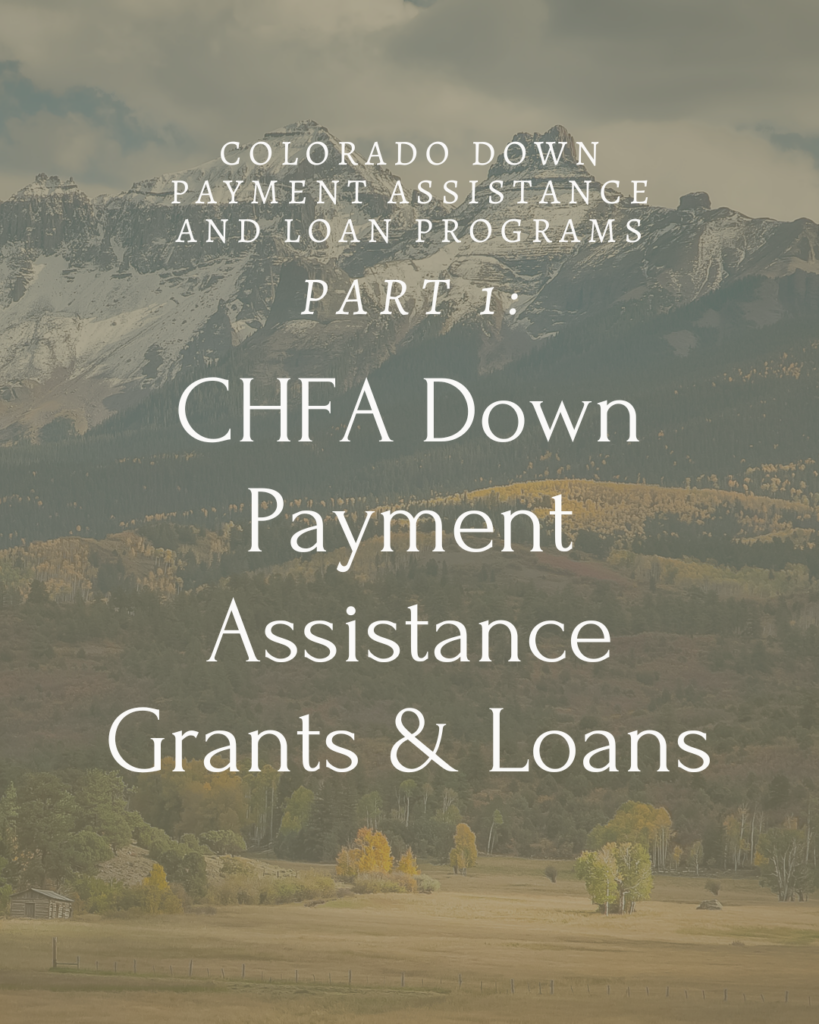 CHFA Downpayment Assistance