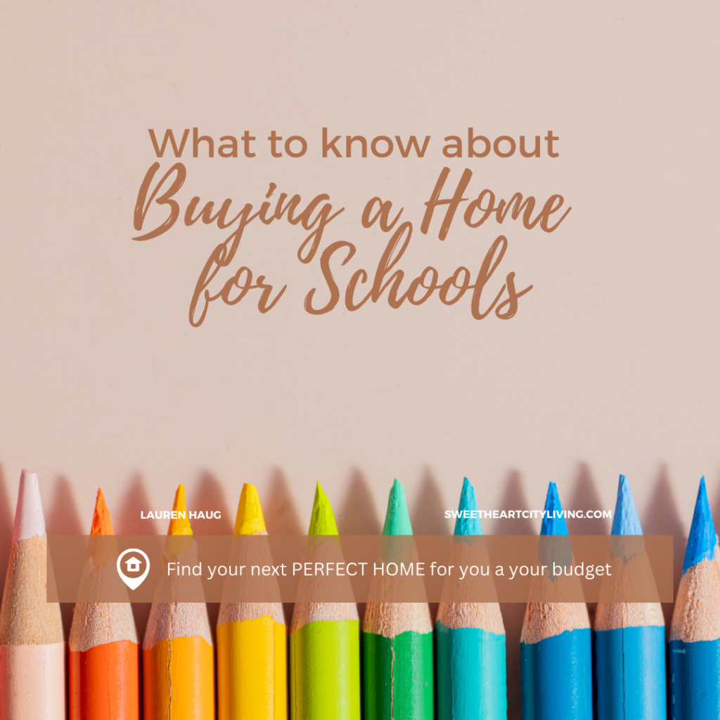 Buying a home for schools