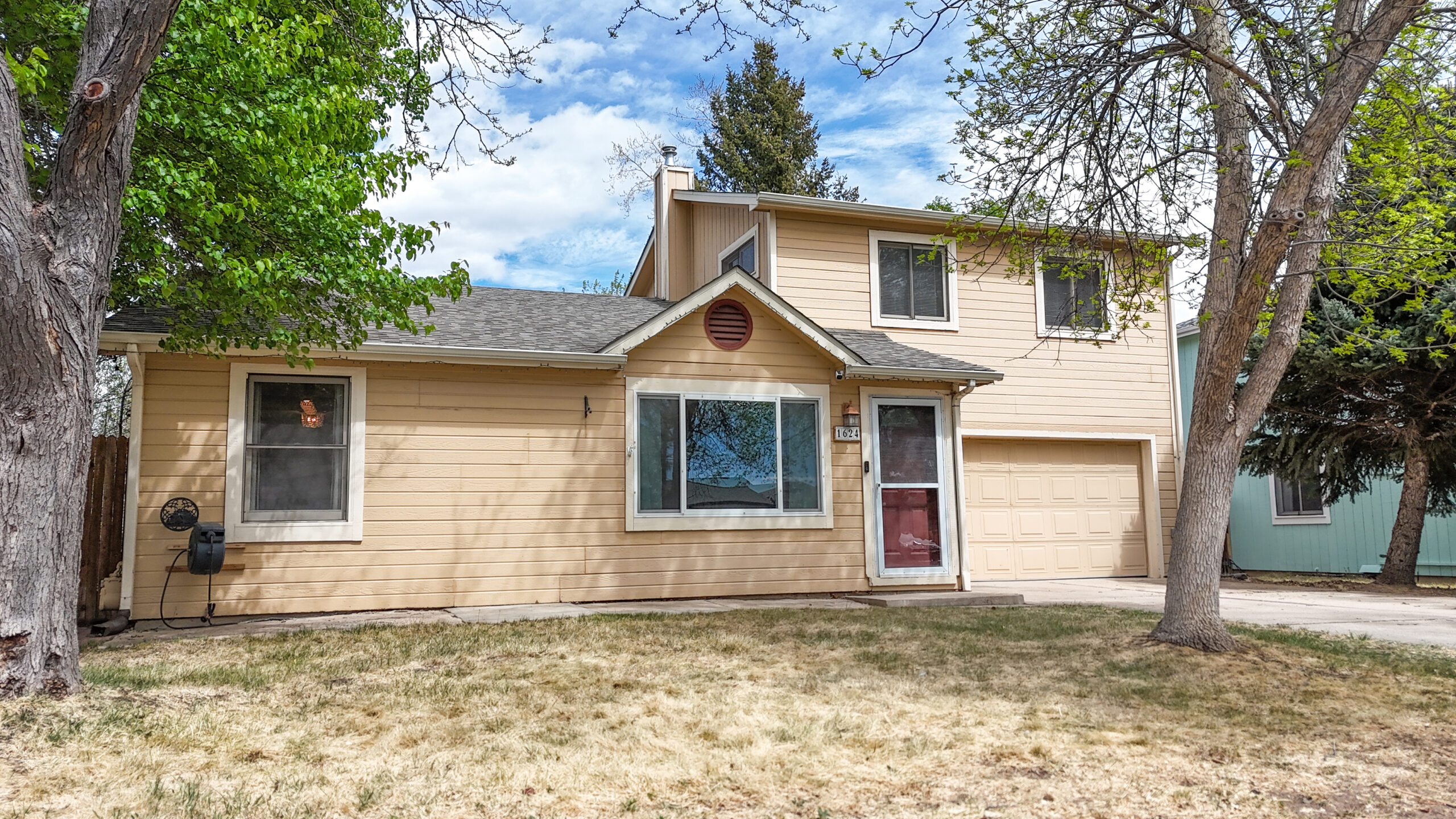 Front exterior of home for sale in Fort Collins